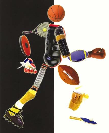 Multi sport dummy graphic