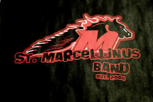 St. Marcellinus Catholic Secondary School band logo