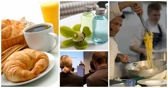 Collage hospitality image