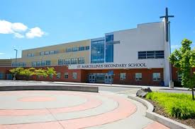 Picture of the front of St. Marcellinus Catholic Secondary School